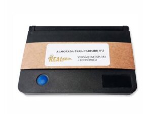 almofada para carimbos nº 3,almofada real pen,Almofada para Carimbo de madeira Real Pen nº 3