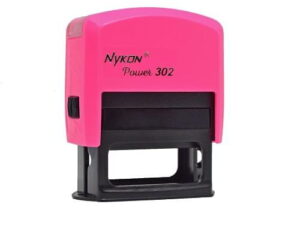 Carimbo Nykon Black 302 Rosa Neon