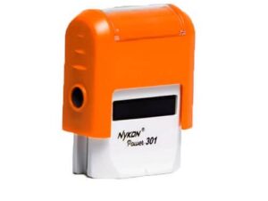 Carimbo Nykon Power 301 - 27x10mm,Carimbo Nykon Power 301,como colocar tinta no carimbo nykon power 301,Nykon Power 301