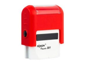 Carimbo Nykon Power 301 - 27x10mm,Carimbo Nykon Power 301,como colocar tinta no carimbo nykon power 301,Nykon Power 301