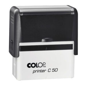 carimbo colop printer 50 preto 70x30mm
