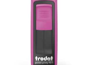 Carimbo Trodat Pocket 9511 Rosa/Preto