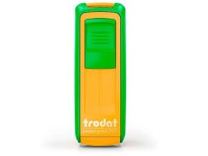 Carimbo de Bolso Trodat Pocket 9511 Amarelo Brasil