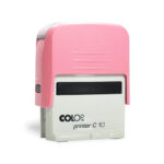 carimbo automático colop printer 10 rosa bebê – 27x10mm