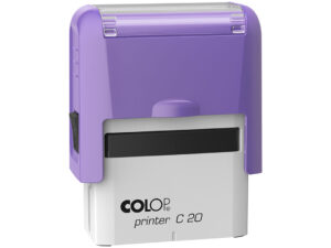 carimbo colop printer 20 lilás 38x14mm