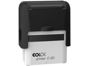 carimbo colop printer c20 preto 38x14mm