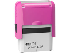 carimbo automático colop printer 20 rosa 38x14mm