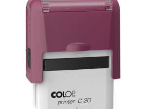 carimbo automático colop printer 20 violeta 38x14mm
