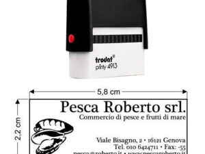 Carimbo Trodat 4913 P2-Preto