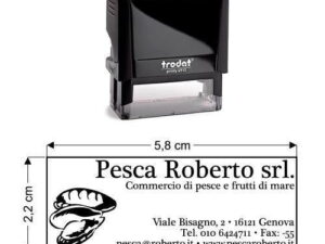 Carimbo Trodat 4913-P4 Preto