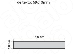 Carimbo Colop Printer 15 Preto,colop 15,colop printer 15,printer 15,Carimbo Colop Printer 15 - 69x10mm