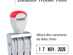 Carimbo datador Trodat 3mm