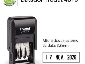 Carimbo Datador Trodat 4810