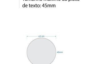 Carimbo Trodat 46045 Preto