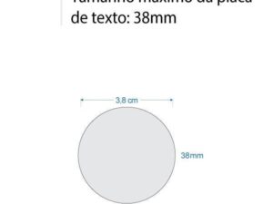 Carimbo Trodat 4638 Preto
