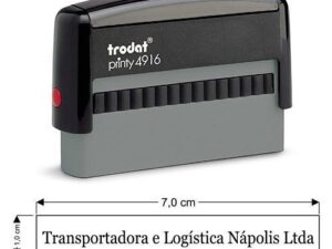 Carimbo Trodat 4916 Preto