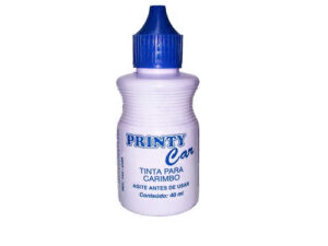 Tinta almofada de Carimbo Printycar Azul