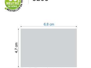 Tamanho Carimbo Trodat Professional 5208 68x47mm