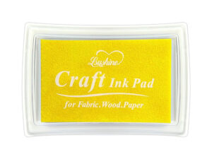 almofada craft amarela