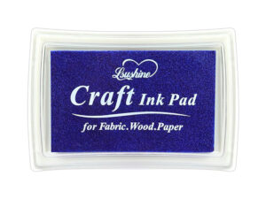 almofada craft azul escuro