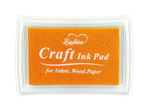almofada craft laranja claro