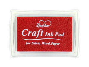 almofada craft vermelha