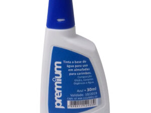 tinta para carimbo automatico premium azul