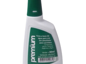 tinta para carimbo automatico premium verde