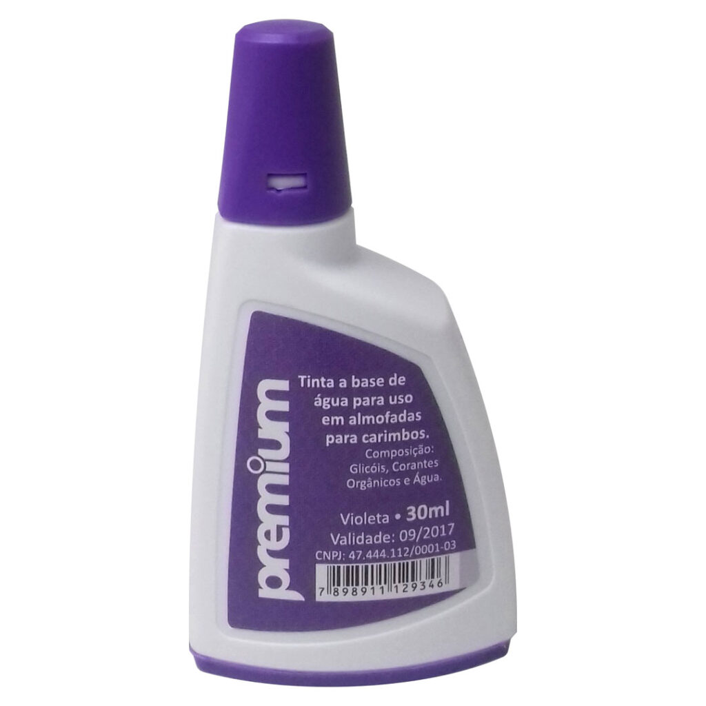 tinta para carimbo automatico premium violeta