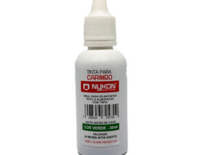 tinta para carimbo nykon verde