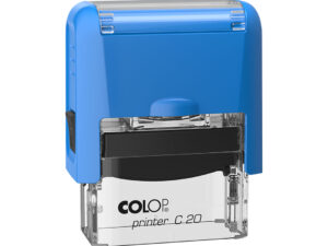 novo colop printer c20 azul translucido