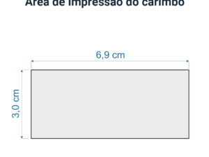 carimbo nykon m 50 preto 30x69mm