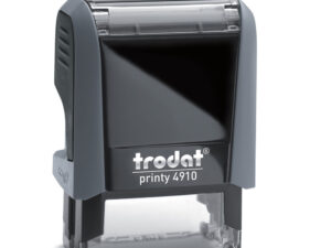 carimbo automatico trodat 4910 p4 cinza