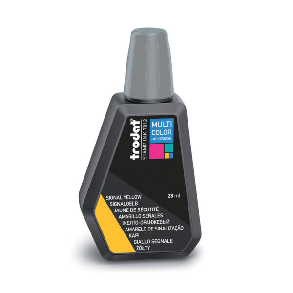 tinta trodat 7012 amarelo sinalizacao